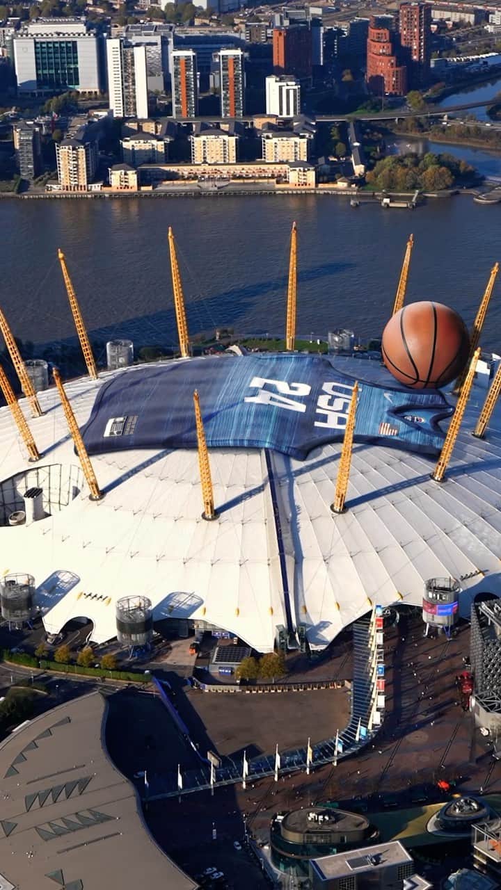 USA Basketballのインスタグラム：「For an announcement this big, we needed to go big! Next July, USA Basketball takes over The O2.」