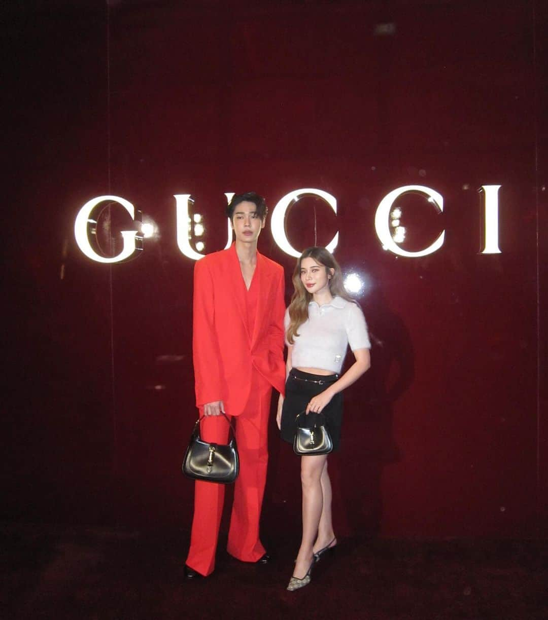 Supassaraさんのインスタグラム写真 - (SupassaraInstagram)「Gucci Ancora Spring/Summer 2024 Asia Press Open House in Singapore🍒  #GucciAncora  #GucciSS24」12月12日 22時12分 - supassra_sp