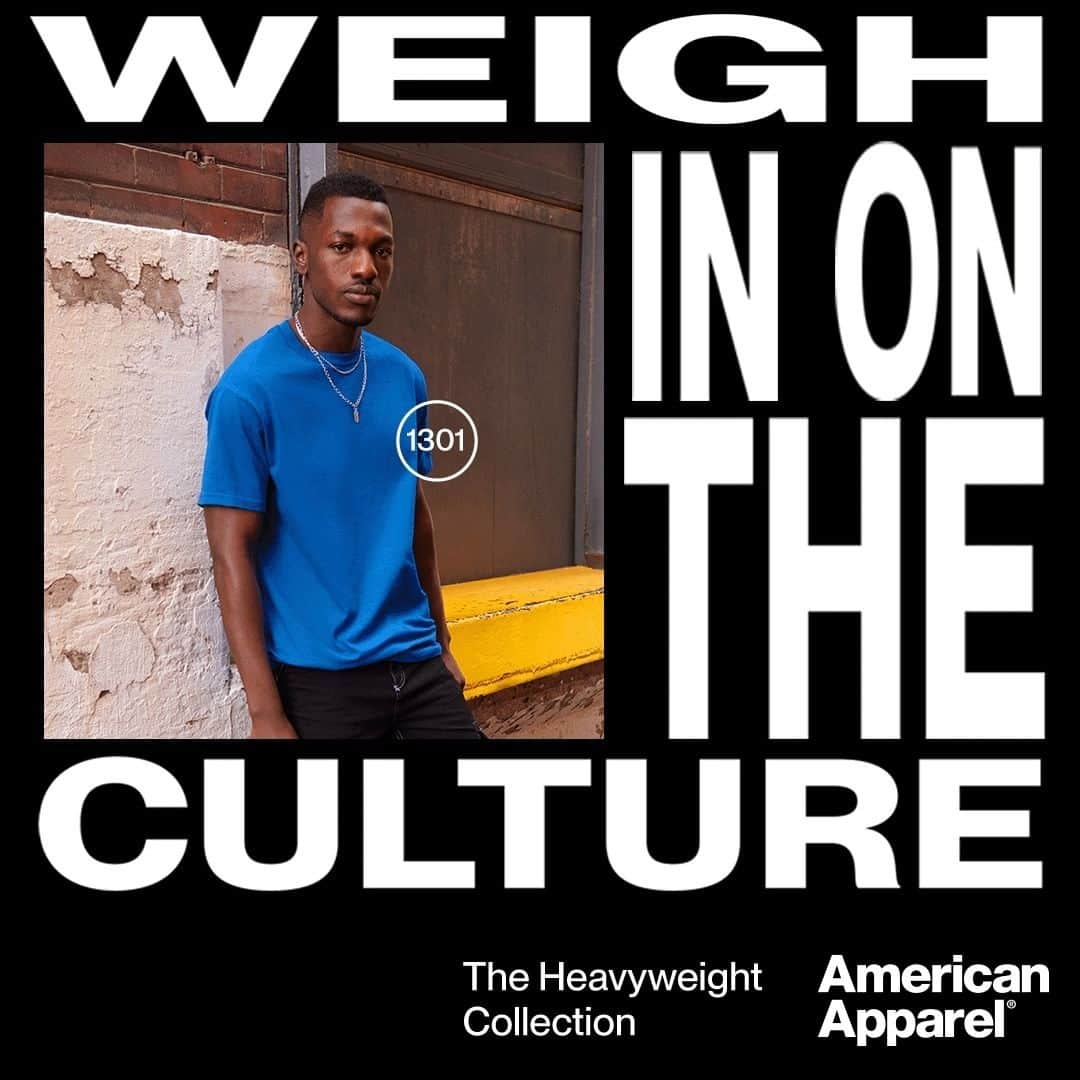 American Apparelのインスタグラム：「Made with 100% US cotton, the Heavyweight 1301 and 1304 longsleeve are ready to throw their weight around the culture. . . #americanapparel #AA1302 #AA1304」