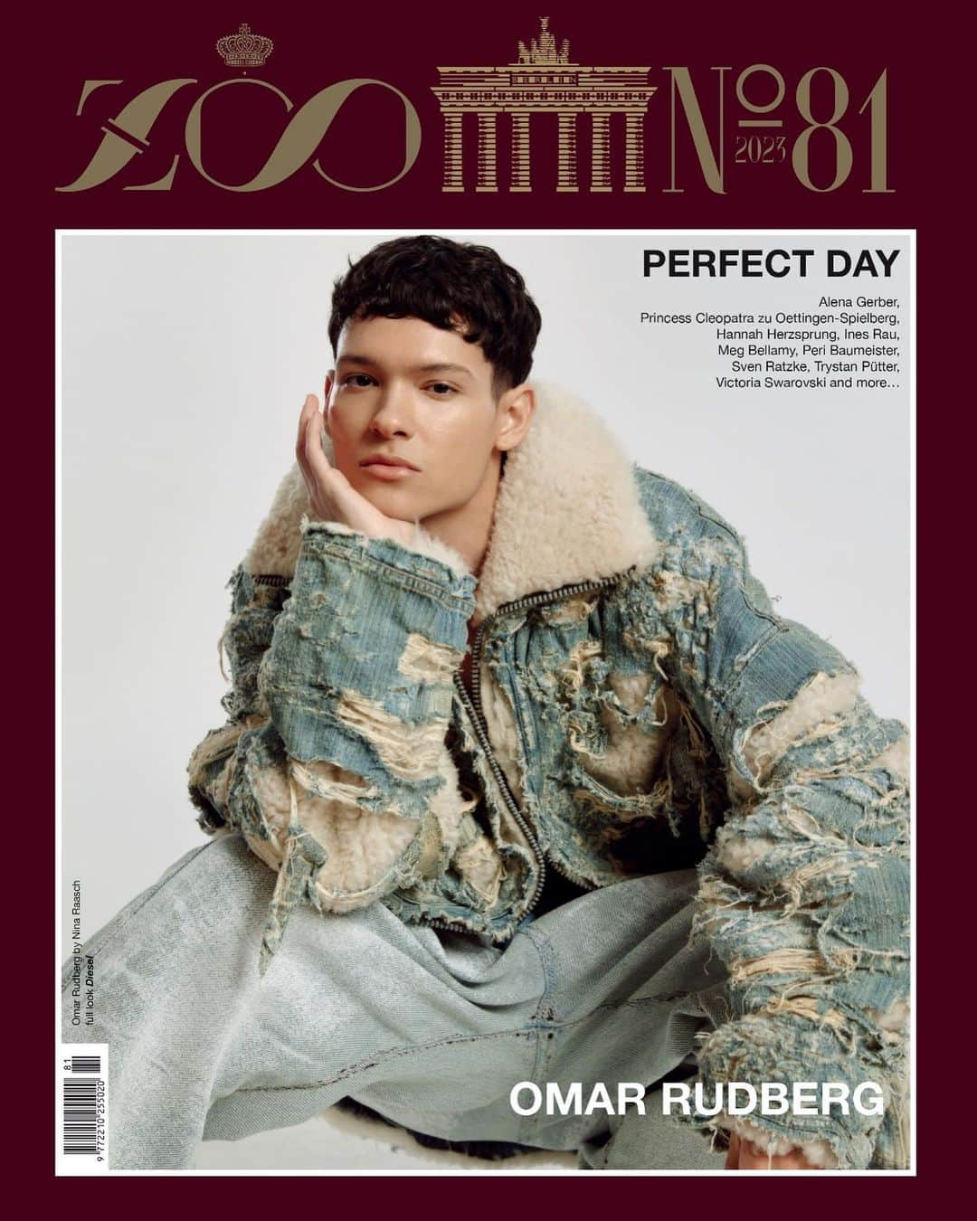 ZOO Magazineのインスタグラム：「ZOO MAGAZINE ISSUE #81: A PERFECT DAY  “My Cover story for @zoomagazine with @diesel is finally out ! Loved to sit down in Berlin and talk about my new music, Young Royals 3 and my first ever live show happening in 2024.”  shot and interviewed exclusively for ZOO MAGAZINE 81 - ZOO MAGAZINE 20 YEARS  Photographer: Nina Raasch @ninaraasch  Stylist: Izabela Macoch @izabelamacoch  Stylist’s Assistant: Katrin Busse @busse.katrin  Hair & Make-up: Ana Buvinic @ana.buvinic Full look: @diesel @glennmartens    #zoomagazine #20YEARSZOOMAGAZINE #diesel」