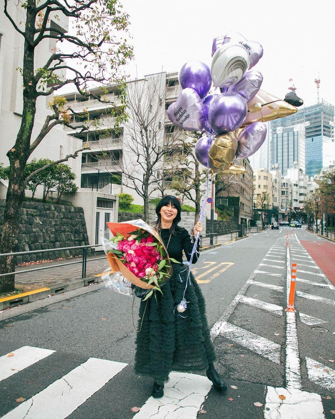 福田瞳さんのインスタグラム写真 - (福田瞳Instagram)「. . . Happy Birthday !! せつこさん♡ @setsuko_sagittaire  . . かわいいがすぎます〜♡ せつこさんとせつこさんのご家族のみなさんにとって 素敵な1年になりますように✨ お誕生日おめでとうございます♡ . . 2023.12.12」12月12日 23時59分 - fukudahitomi610