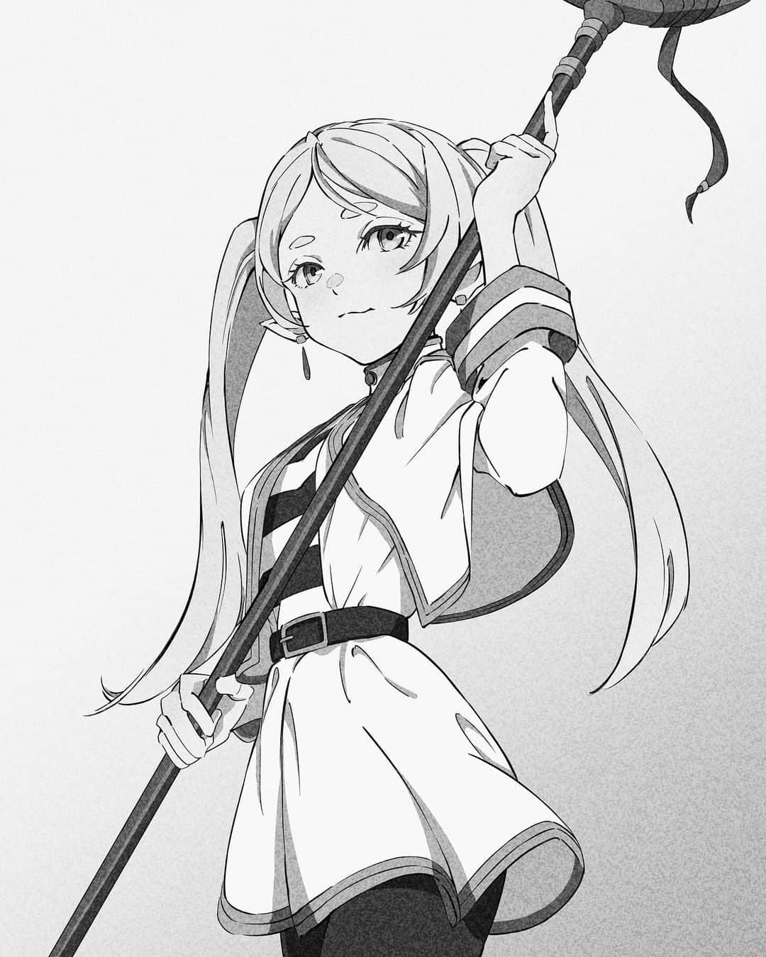 夏目雛子さんのインスタグラム写真 - (夏目雛子Instagram)「Request 2 Frieren / Frieren :Beyond Journey's End  #conceptart #conceptartist #characterart #artstyle #digitalpainting #digitalartist #digitalillustration #digitaldrawing #anime #manga #イラスト #イラストグラム #fanart #frieren #frierenbeyondjourneysend #sousounofrieren」12月13日 1時38分 - hinako_natsume