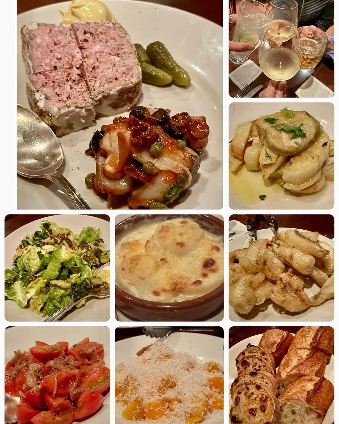 橋本志穂さんのインスタグラム写真 - (橋本志穂Instagram)「収録終わりに行ったレストラン 雰囲気あって、美味しかった❣️  雨上がりのイチョウの絨毯が とても綺麗でした。」12月13日 1時49分 - shihohashimoto3