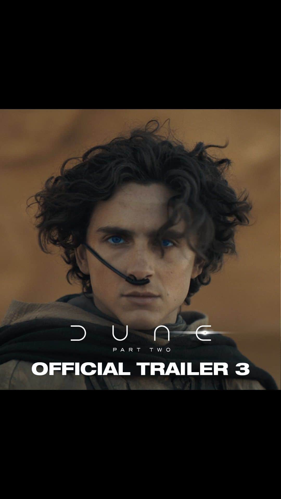 Warner Bros. Picturesのインスタグラム：「You are not prepared for what is to come. #DunePartTwo - Only in theaters March 1.」