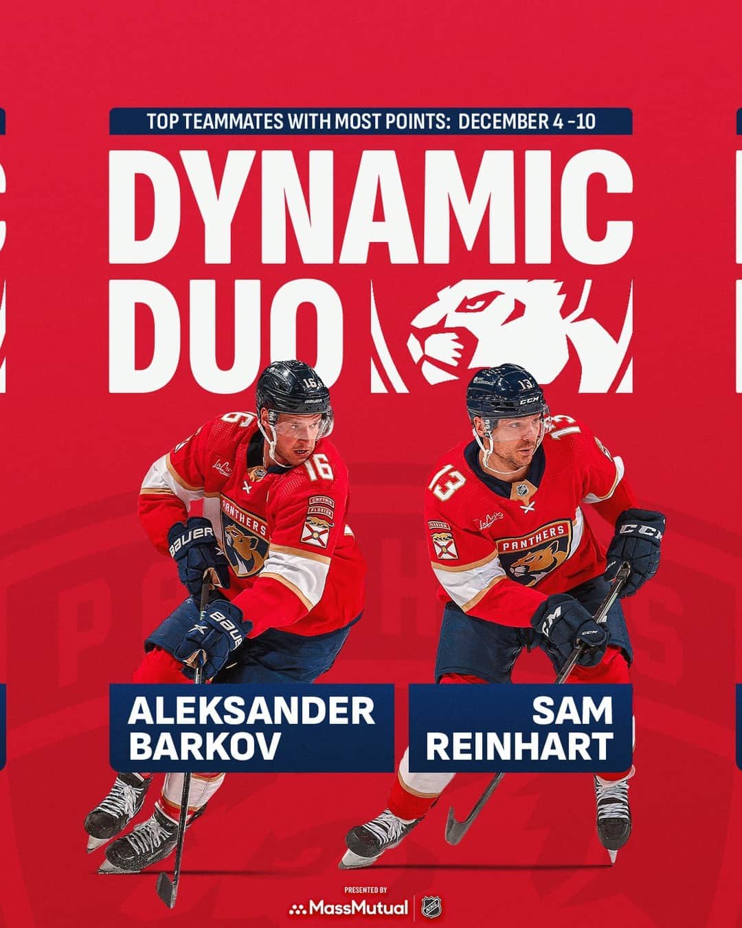 NHLさんのインスタグラム写真 - (NHLInstagram)「Dynamic Duo on the prowl. 😼」12月13日 5時05分 - nhl