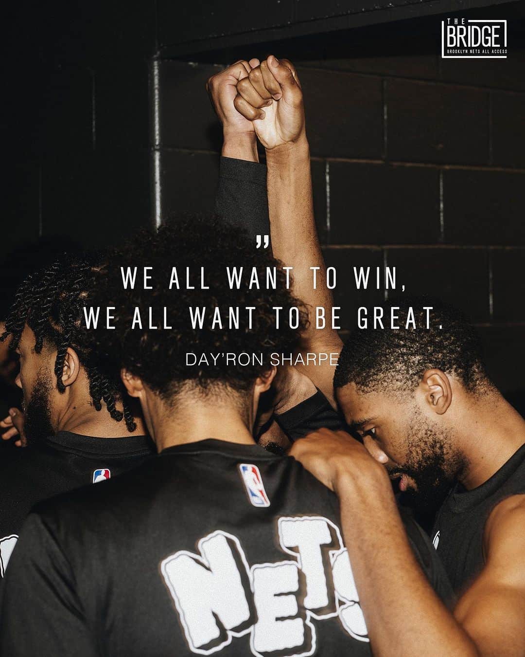 Brooklyn Netsのインスタグラム：「United in pursuit of greatness.」