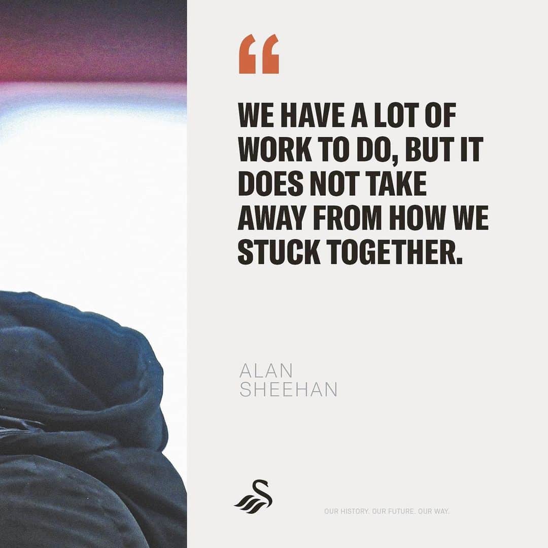 スウォンジー・シティAFCさんのインスタグラム写真 - (スウォンジー・シティAFCInstagram)「Alan Sheehan reflects on this evening’s draw 🗣️」12月13日 7時58分 - swansofficial