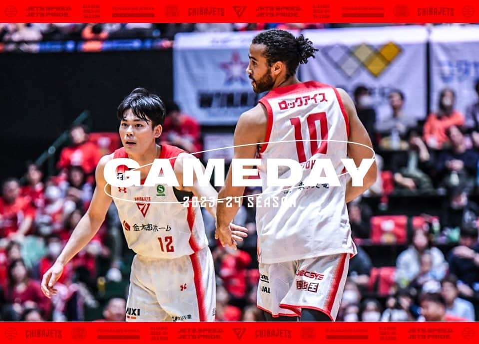 千葉ジェッツさんのインスタグラム写真 - (千葉ジェッツInstagram)「GAMEDAY!! 東アジアスーパーリーグ初代王者とアウェーの地で激突⚔️タフな試合が続くが、エナジーを燃やして勝利を掴み獲ろう🔥GO!JETS🛫‼️  EASL 2023-24 SEASON vs. 正官庄 19:00 TAKE-OFF @ Anyang Gymnasium #千葉ジェッツ #バスケ #EASL」12月13日 8時57分 - chibajets_official