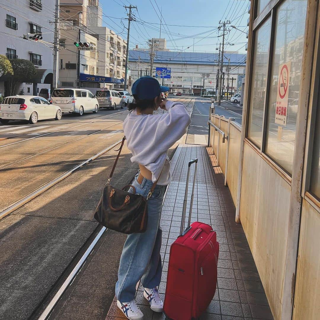 Akoさんのインスタグラム写真 - (AkoInstagram)「DANCEHOLIC in 広島‼︎ ありがとうございました🩵  路面電車のれてうれしかったな」12月13日 11時08分 - akosun828