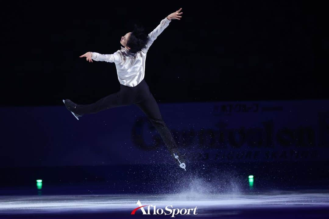 アフロスポーツのインスタグラム：「島田高志郎/Koshiro Shimada,  OCTOBER 7, 2023 - Figure Skating : Carnival on Ice 2023 at Saitama Super Arena in Saitama, Japan  Photo: @yohei_osada.aflosport  #sportphoto #sportphotography #スポーツ写真　#figureskating」