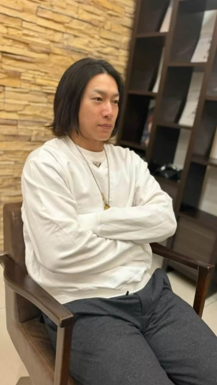 柳田悠岐のインスタグラム：「#OPS HAIR #けんぼーさん」