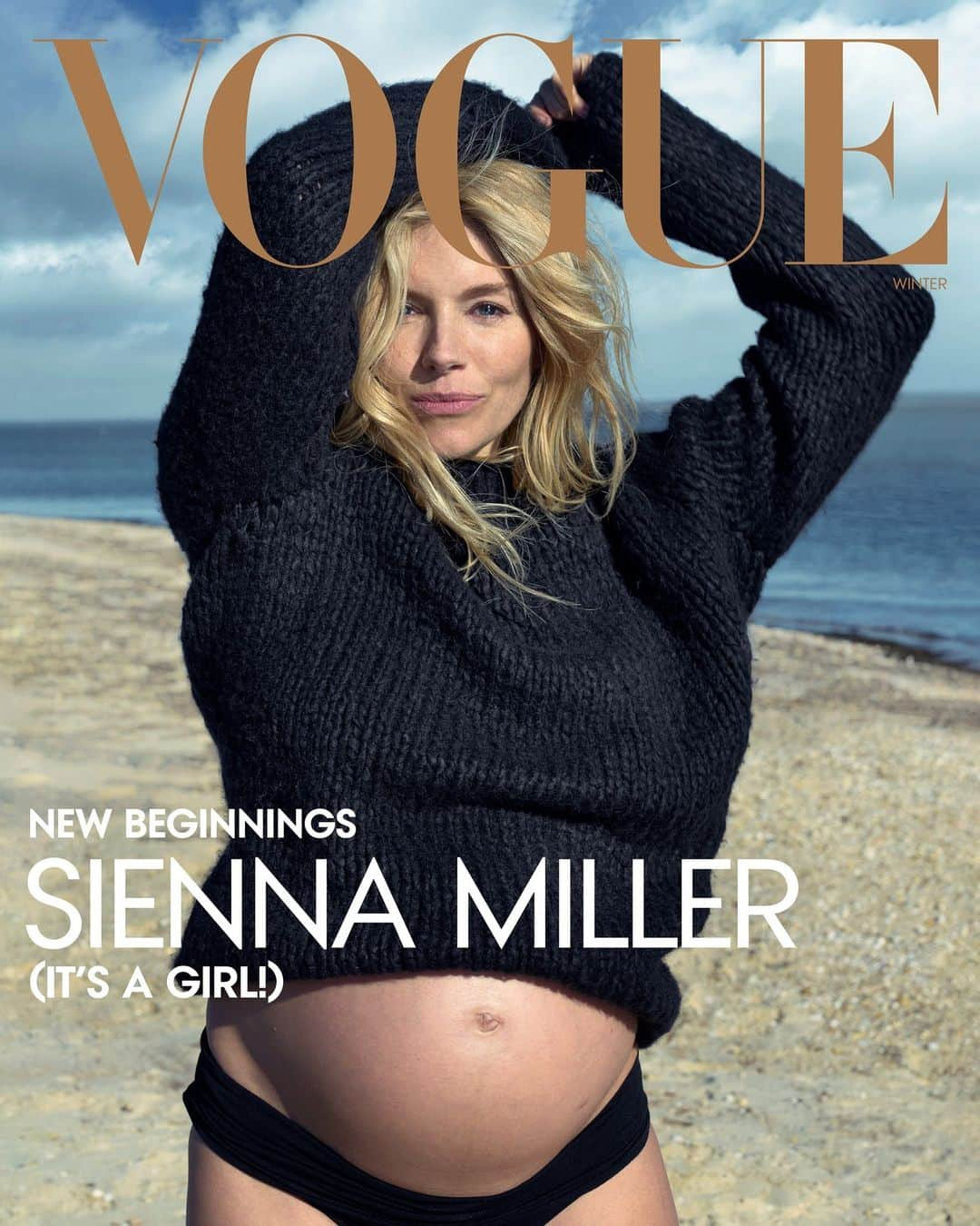 Vogueのインスタグラム：「“I think you either live your life with caution or you take risks,” says Sienna Miller (@siennathing). Though her days are no longer dictated by the punishing rhythms of paparazzi chases, Miller’s life is still a whirlwind—swept up in a new romance, a thrilling slate of projects, co-parenting a precocious 11-year-old, and expecting a new baby with her boyfriend, the actor Oli Green. It’s easy to ascribe a kind of implicit politics to her choices, thinking that by baring her pregnant stomach on the red carpet with evident joie de vivre, she’s making life a bit easier for all women. But Miller is simply following her instincts and not immune to insecurities.  For Vogue’s Winter 2024 issue, Miller opens up about her pregnancy, falling for Green, moving with him back to London, and the multi-film project she’s been working on: “Horizon: An American Saga,” a Civil War–era opus directed and produced by Kevin Costner. Tap the link in our bio to read the full profile.   Photographed by @annieleibovitz, Written by Chloe Schama, Styled by @TabithaSimmons, Vogue, Winter 2024.」