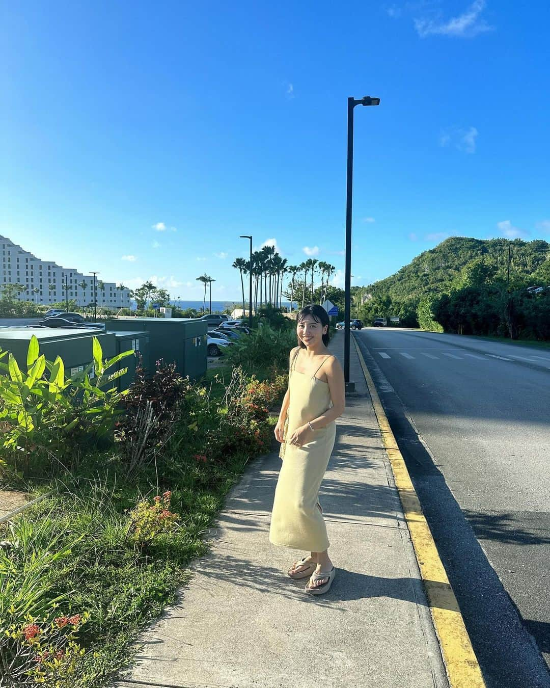 姫歌ひな乃のインスタグラム：「海ももちろんよかったけど緑もとっても素敵だった🍃  #guam #trip」