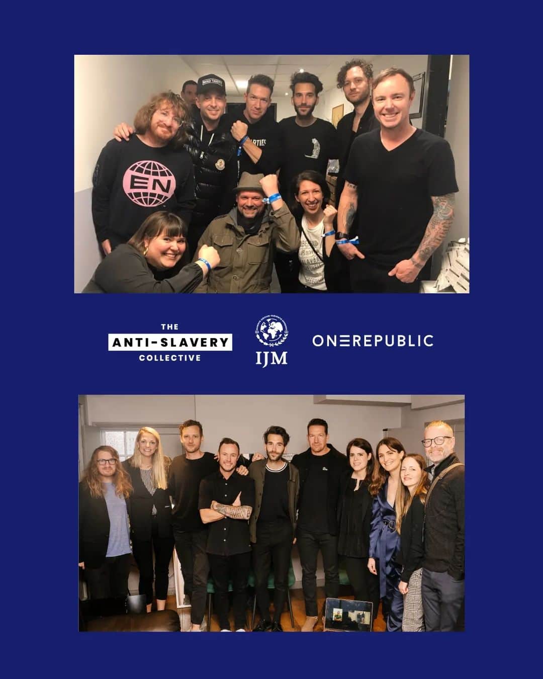 OneRepublicさんのインスタグラム写真 - (OneRepublicInstagram)「Everyone deserves to live in freedom. That’s why OneRepublic stands with IJM to end slavery and human trafficking ✖️  Ever since we visited @IJM’s work in the Philippines, we saw how slavery affects all of us, and how children as young as two months old are being exploited and are in desperate need of protection.  Slavery is still alive, and constantly evolving. This is why as a band we’re passionate advocates for IJM’s innovative, impactful work to bring freedom. We’ve partnered alongside them for many years, including raising awareness across tours in the US, UK and Europe, and we’ve loved inviting others to join the movement 🎤  @zachfilkins1r shared more about the band’s passion to use their voice to advocate for freedom in the recent ‘Floodlight’ podcast by ‘The Anti-Slavery Collective’ with @princesseugenie and @ijm_uk.   Listen to their inspiring conversation and learn why ending slavery requires all of us ✊🏽  Search ‘OneRepublic Floodlight’ wherever you get your podcasts or visit IJMUK.org/1R」12月13日 22時58分 - onerepublic