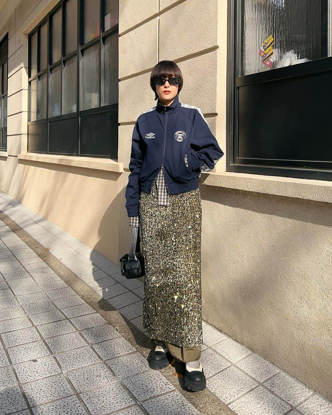 MOUSSY SNAPさんのインスタグラム写真 - (MOUSSY SNAPInstagram)「#MOUSSYSNAP @kahori_1027 160cm  ・UMBRO JERSEY TOP(010GAJ01-5170) 全国のMOUSSY店舗にて発売中。  ・MOTION CHECK BODYSUIT(010GAS80-5520) ・SPANGLE SKIRT(SPANGLE SKIRT) 全国のMOUSSY店舗／SHEL’TTER WEBSTORE／ZOZOTOWNにて 発売中。  #MOUSSY #UMBRO #UMBRO_MOUSSY」12月13日 23時08分 - moussysnap