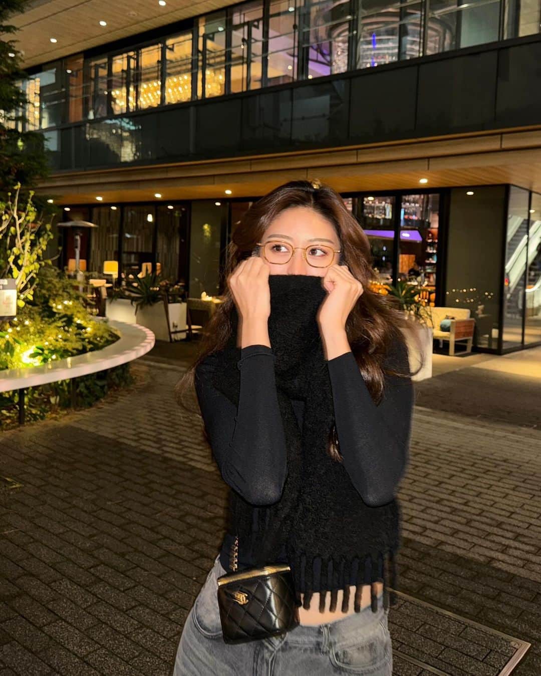 YUKIのインスタグラム：「来週クリスマスで 再来週大晦日って凄くない。  今年いつも以上に早く感じた🥴」