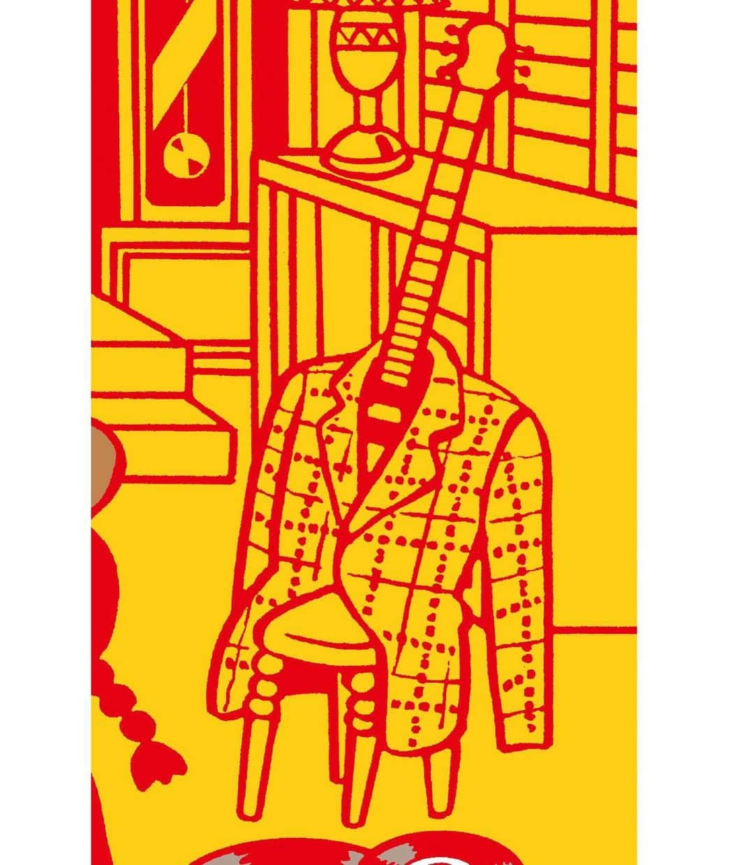 本秀康さんのインスタグラム写真 - (本秀康Instagram)「タワーレコード「レコスケくん× NO VINYL, NO LIFE.」のポスターが冬バージョンになりました。「セット・オン・ユー」のあのお部屋で、レコスケとレコガールはどんなレコードを聴いているのかな🎷🐿️ #hideyasumoto #towerrecords #レコスケくん」12月13日 15時23分 - hideyasu_moto