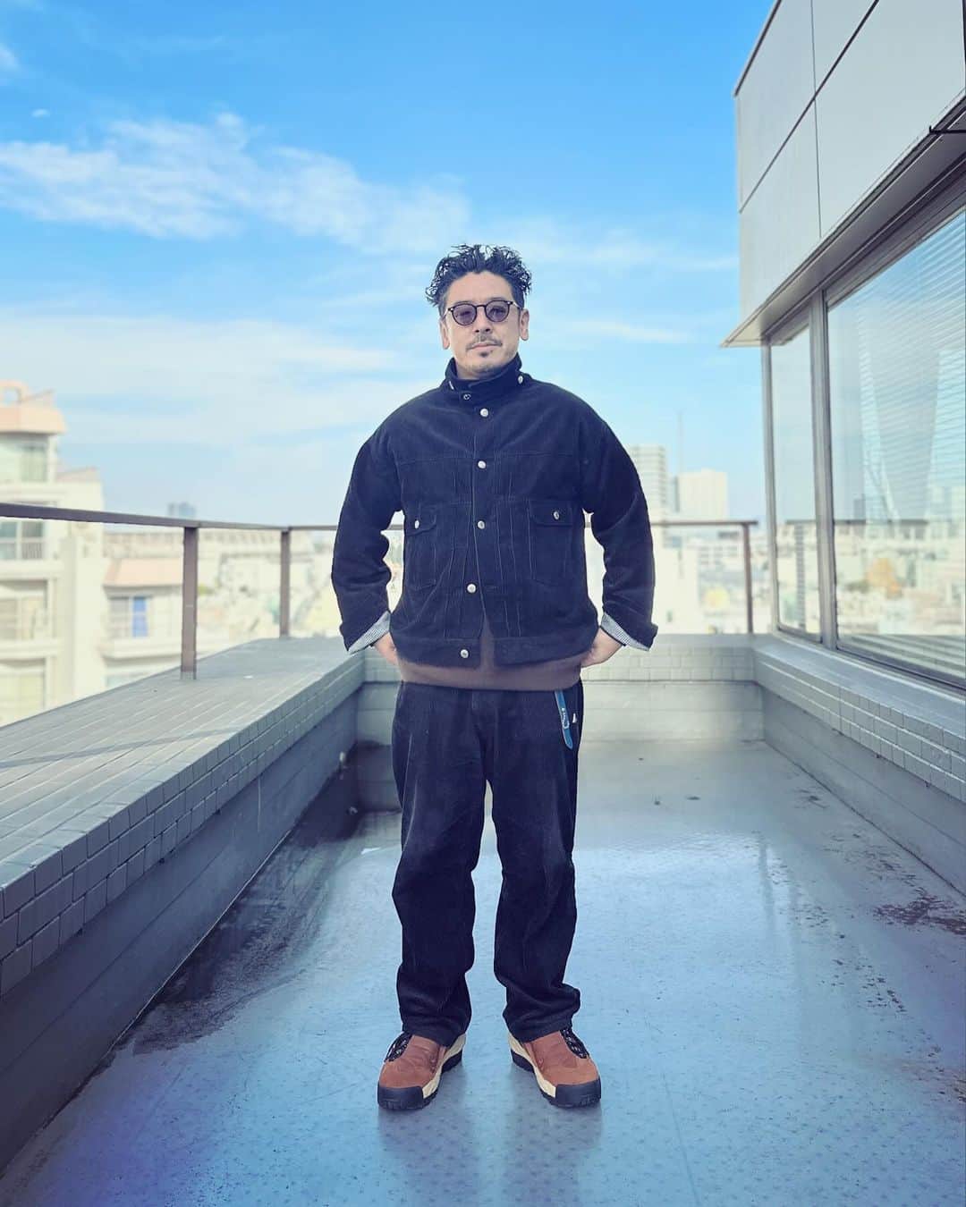三田真一さんのインスタグラム写真 - (三田真一Instagram)「"Trucker Jacket SETUP -Corduroy-"  この時期も調子が良い🚀  @i_need_you_baby_jp  @freaksstore_official  @daytona_park」12月13日 15時29分 - mitershinichi