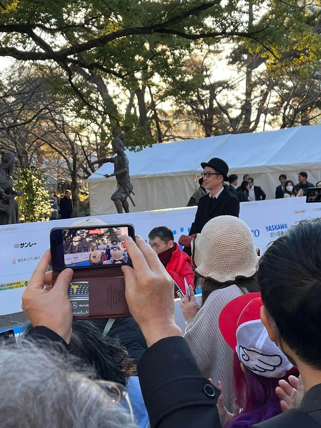 深町健二郎のインスタグラム：「北九州国際映画祭オープニングイベントです！ アンバサダーのリリーさん、光石研さんをはじめ、青山真治監督夫人でもある、とよた真帆さんもお見えです。今日から17日まで！」