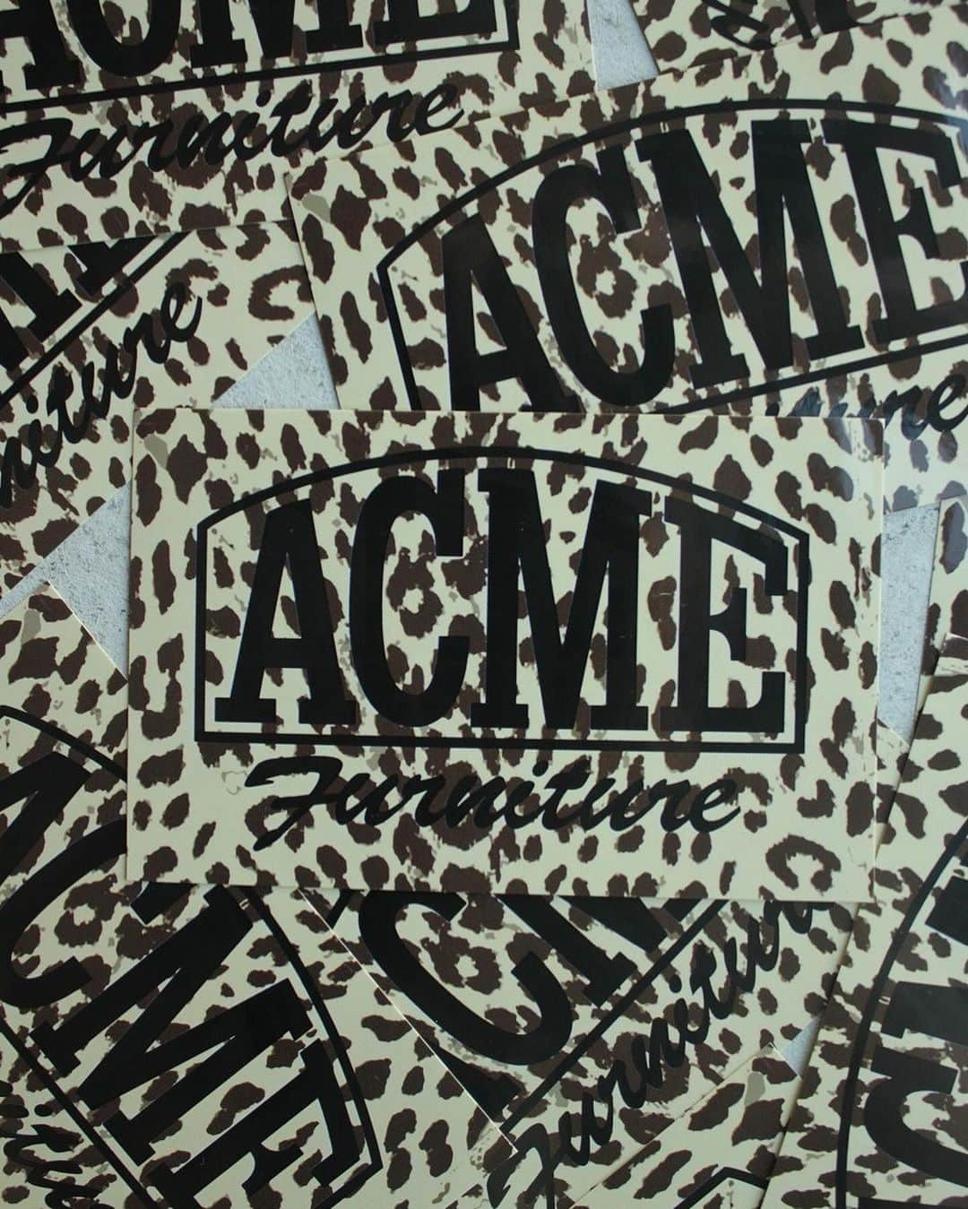 ACME Furnitureのインスタグラム：「\\ NEW ARRIVALS //  ▪️ACME STICKER LEOPARD   Contact:ACME Furniture MEGURO St. TEL:03-5720-1071 Email:acme-jsf@baycrews.co.jp   #acmefurniture #vintafefurniture #sticker #leopard」