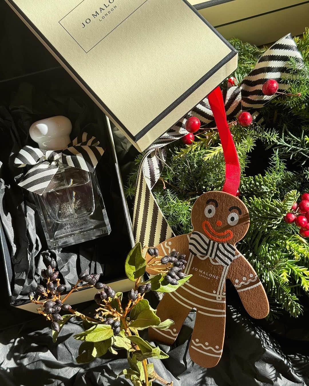 chinatsu614さんのインスタグラム写真 - (chinatsu614Instagram)「Christmas limited edition gift. ・ ・ ・  クリスマス限定 グリーン アーモンド & レッドカラント コロン𓃲	  華やかに飾られたクリスマスの食卓を感じる香り。  スパイシーでほんのり甘くて 深みのある冬の香り☃︎  ・ ・ ・ Green Almond & Redcurrant Cologne @jomalonelondon ・ #christmaslimitededition  #christmasgifts #jomalonelondon  #jomalone  #ジョーマローンロンドン #ジョーマローン」12月13日 17時30分 - chinatsu614