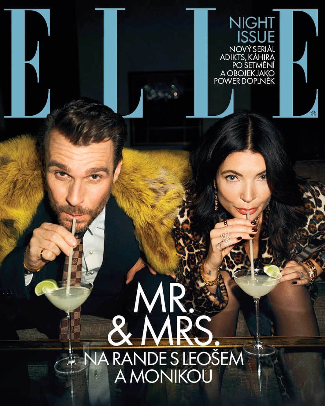 ELLE Czechさんのインスタグラム写真 - (ELLE CzechInstagram)「#OutNow Představujeme vám lednové číslo ELLE Czech s #CoverStars Mr. & Mrs. Marešovými!   & zde je 5 důvodů, proč si pořídit nové Night Issue ELLE o všem, co se děje v noci:  • Půjdete na rande s @leosmares a @monikamaresova. Za dveřmi luxusního hotelového pokoje se dozvíte, kdo je u nich šéf nebo kdy si připadají nejvíc sexy. A taky že je třeba v životě ještě přidat.  • Zjistíte vše o novém seriálu @adikts.official , ve kterém každý z pětice studentů získá díky droze superschopnost. Jenže nic není zadarmo… Do zákulisí vás v rozhovoru s Theou Prokop nechá nahlédnout režisér Adam Sedlák.  • Prozkoumáte plejádu podob a účelů spodního prádla. Erotické, či praktické? Stahovací, nebo sexy? Zdobné, nebo funkční? Výběr je jen na vás.  • Odhalíte, jaká jsou pravidla pro dokonalé vlasy. Je jich 7 a ovládnout je vám pomůže ambasadorka značky Shu Uemura.  • Navštívíte Káhiru, město plné rozporů, špíny, prachu a všudypřítomného horka, které se ale dokáže vrýt hluboko pod kůži.  Právě teď v prodeji!   ___  Monika má na sobě kabát a punčochy, obojí Prada, náušnice a náhrdelník, obojí Messika, náramky na pravé ruce, vlastní, náramky na levé ruce, oba Tiffany&Co., prsteny na ukazováčku Tiffany&Co., na prsteníčku a malíčku vše Messika, a prsten na levé ruce vlastní. Leoš má na sobě kožich z umělé kožešiny, oblek, košili a kravatu, vše Louis Vuitton.   Foto: @matustoth_photographer  Video: @jakubgulyas  Šéfredaktorka: @thea_prokop  Módní ředitelka / styling: @mariakohutik  Cover story: @machova_anna  Vlasy: @tylmarty @newyoucz  Make-up: @hristinageorgievska  Asistentka stylistky: @deborakellovska @denisa_prikrylova  Produkce: @viktorieborisova @lenkahegerova  Lokace: @fsprague   #ELLECzech #ELLE #NewIssue #OutNow #GetYourCopy #JanuaryIssue #January #NewYear #NewYearIssue #LeosMares #CoverStar #NightIssue #Night」12月13日 17時48分 - elleczech