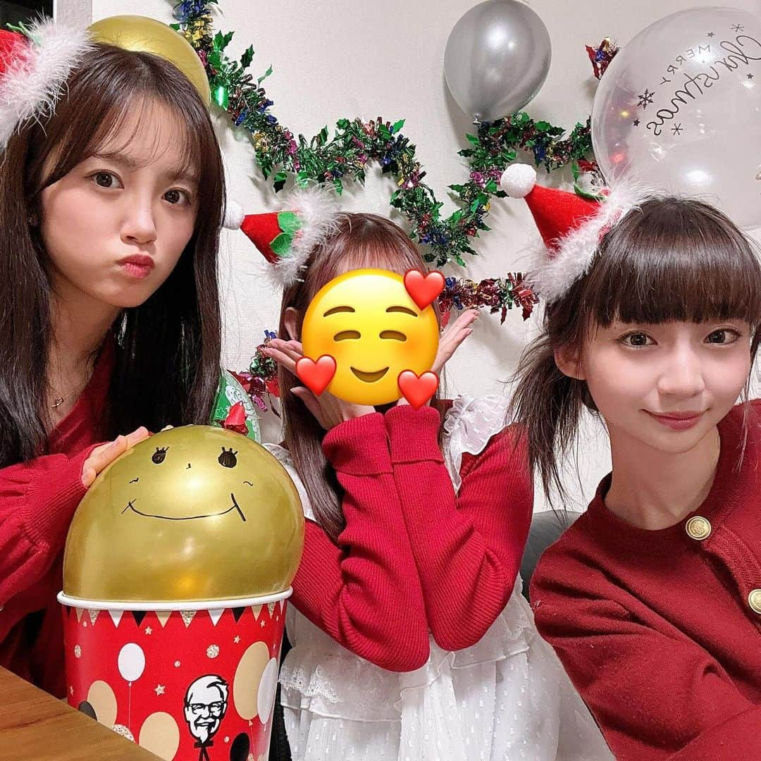 飯野雅のインスタグラム：「大好きなお友達と早めのクリスマスパーティー🎄🎉  今年は可愛いキャクターまで生み出して楽しい1日でした🎁」