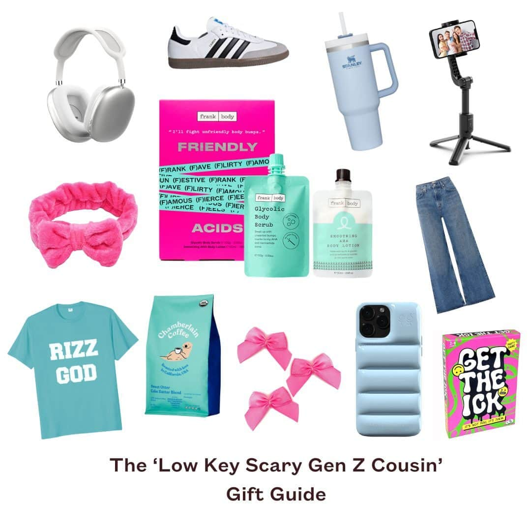 frank bodyのインスタグラム：「My kind of gift guide. Merry Kit(mas), 25% off all of them.」