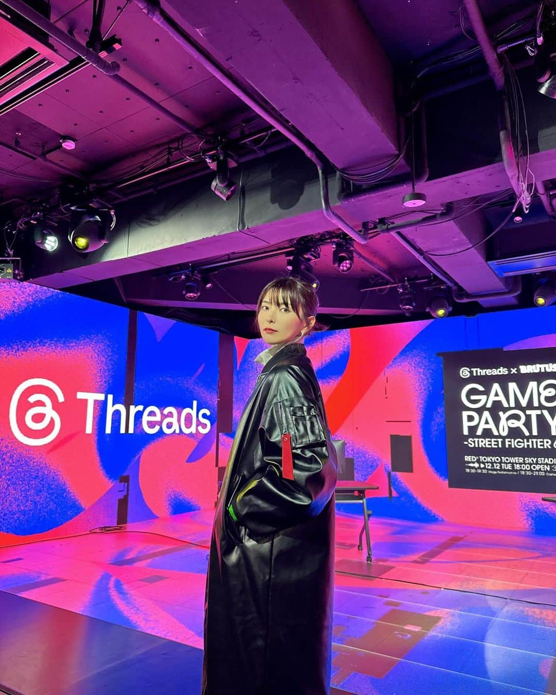 ききまるさんのインスタグラム写真 - (ききまるInstagram)「@threads ✖️ @brutusmag  . . ゲームイベントにお邪魔しました🎮❤️ . in @red_tokyotower . . . #threads #threadsaccount #threadstory #redtokyo #redtokyotower #redtokyoperformer #レッド東京　#東京タワー　#スレッズ」12月13日 18時50分 - kikigram_97