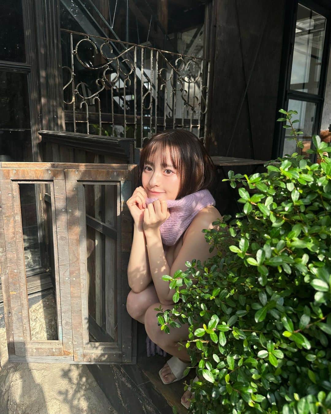 高崎哉海のインスタグラム：「さむいね~ᐡ•͈ ·̭ •͈ᐡ」