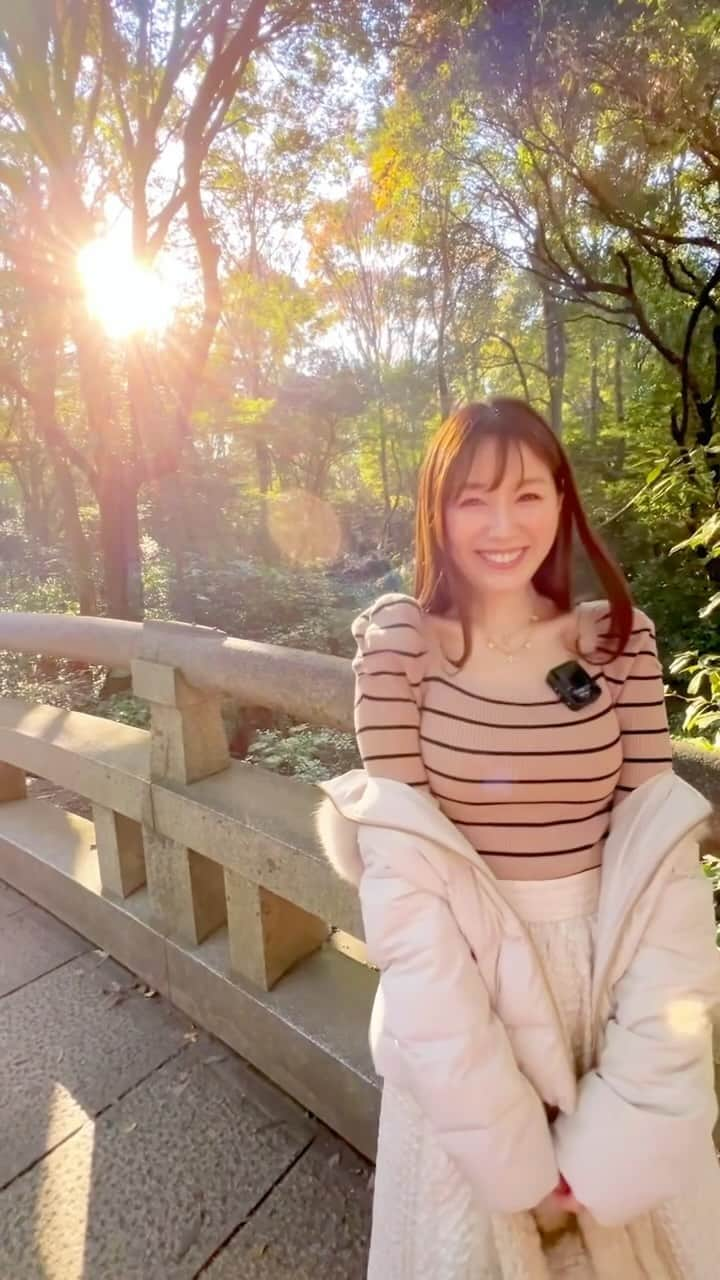 松中みなみのインスタグラム：「明治神宮のヒカリに包まれた⛩️🧚🏻‍♀️  神秘的だったな〜☺️ 大好きな場所🌿💓💓  BEAUTIFUL MEIJI JINGU⛩️✨  #明治神宮 #神社巡り #神秘的な場所 #オーブ  #meijijingu #TokyoTravel」