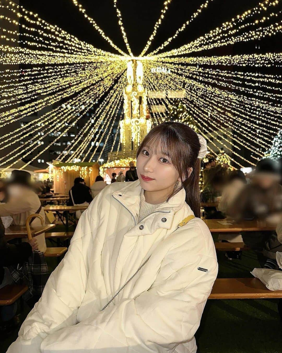 伊藤優絵瑠さんのインスタグラム写真 - (伊藤優絵瑠Instagram)「Xmas market🎄♥    #ootd  #code  #私服コーデ  #冬服  #冬服コーデ   #福岡  #天神  #クリスマスマーケット  #xmasmarket」12月13日 19時48分 - yueruito_1024