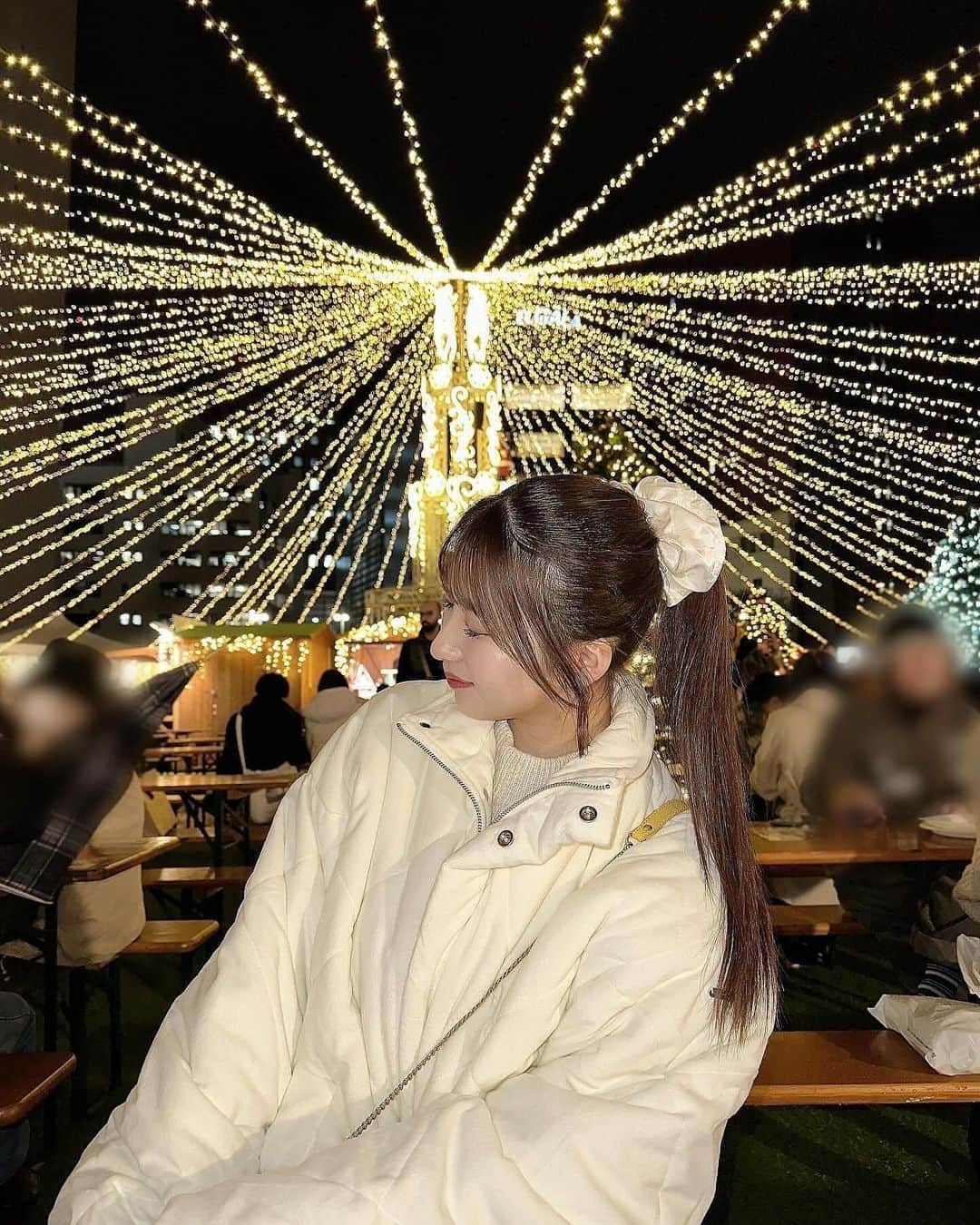 伊藤優絵瑠さんのインスタグラム写真 - (伊藤優絵瑠Instagram)「Xmas market🎄♥    #ootd  #code  #私服コーデ  #冬服  #冬服コーデ   #福岡  #天神  #クリスマスマーケット  #xmasmarket」12月13日 19時48分 - yueruito_1024