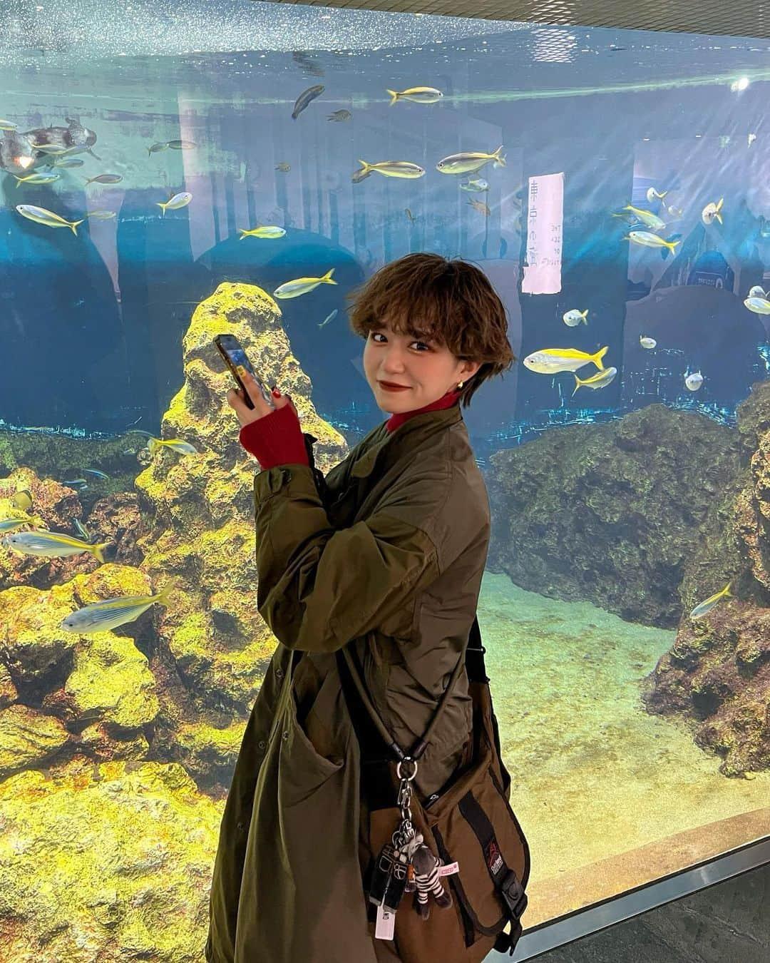 moeさんのインスタグラム写真 - (moeInstagram)「水族館か動物園に連れてってもらえると一生テンション上がってます^_^笑笑」12月13日 20時08分 - m____wip