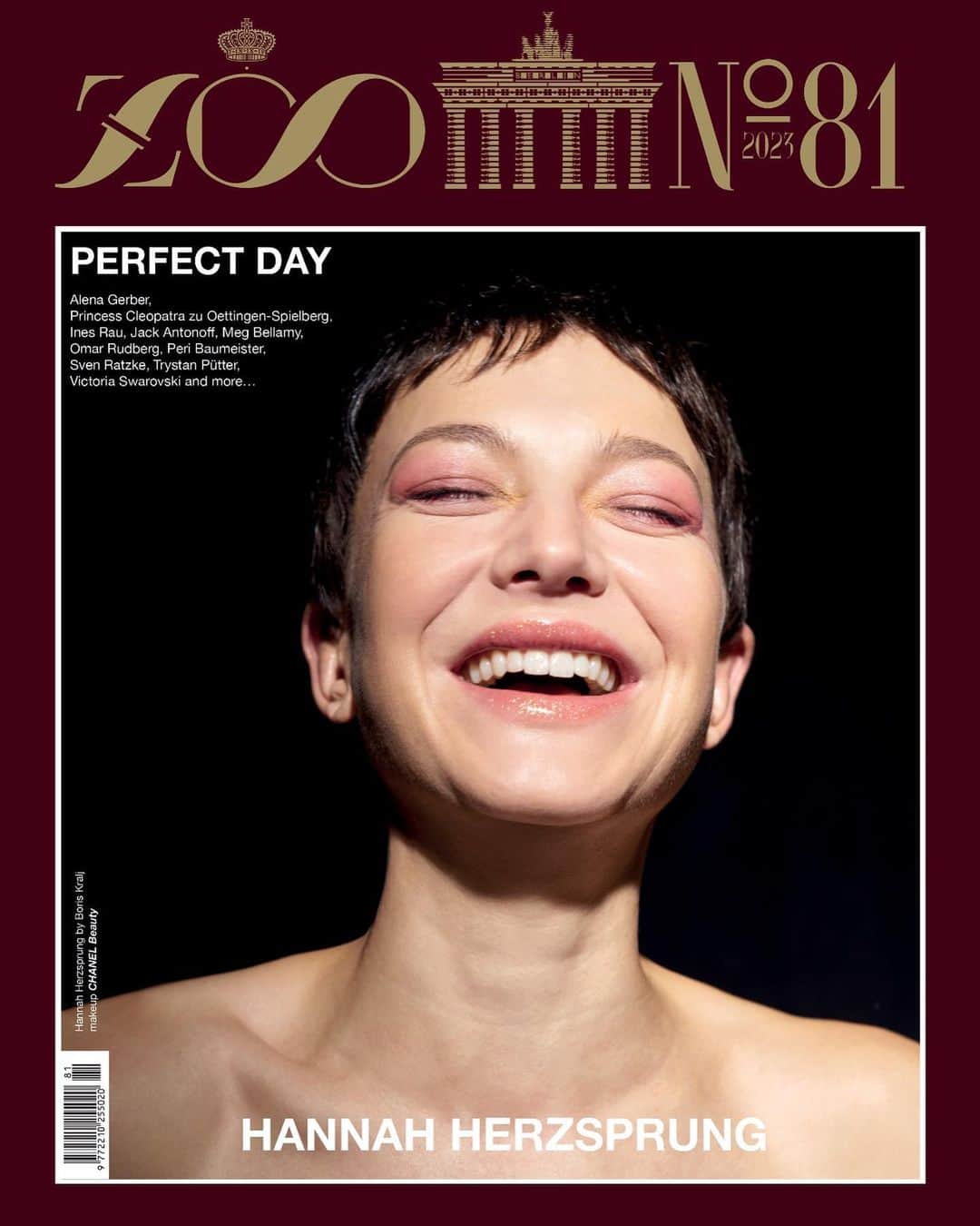 ZOO Magazineのインスタグラム：「ZOO MAGAZINE ISSUE #81: A PERFECT DAY  “I feel delighted to share my Cover story for @zoomagazine with @chanelbeauty.  It was a pleasure to look back at my preparation process for Four Minutes, and chat about how Jenny has matured and evolved in the upcoming story’s sequel 15 Years (2024).”  shot and interviewed exclusively for ZOO MAGAZINE 81 - ZOO MAGAZINE 20 YEARS  Photographer: Boris Kralj @boriskralj Stylist: Saskia Jung @saskiajung_  Hair and Make-up: Philipp Verheyen @philipverheyen using @chanel.beauty  Photographer’s Assistant: Frederick Hermann   Full look: @chanelofficial Make-up: @chanel.beauty  #ZooMagazine #20YEARSZOOMAGAZINE #CHANEL #CHANELBeauty」