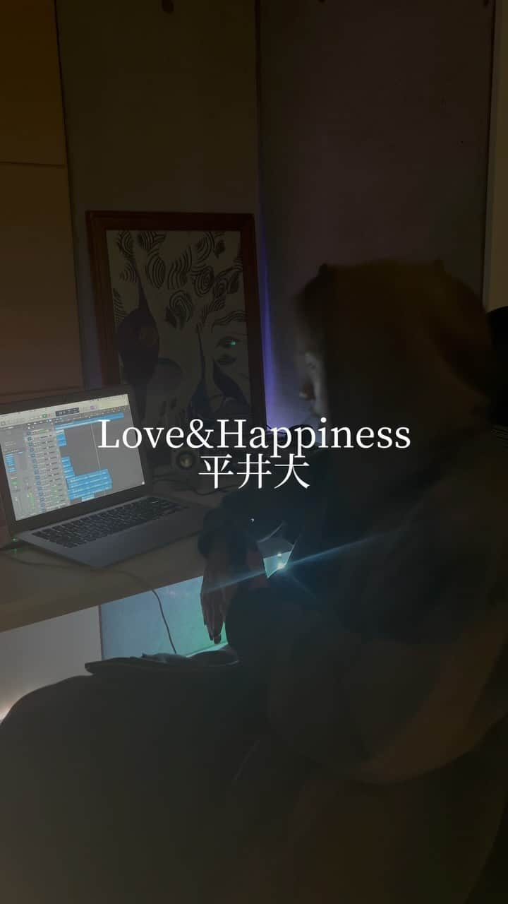 永長壱晟のインスタグラム：「Love&Happiness/平井大 #平井大 #歌ってみた #クリスマス #スタバ #music #song #singer #cover #love #happiness」