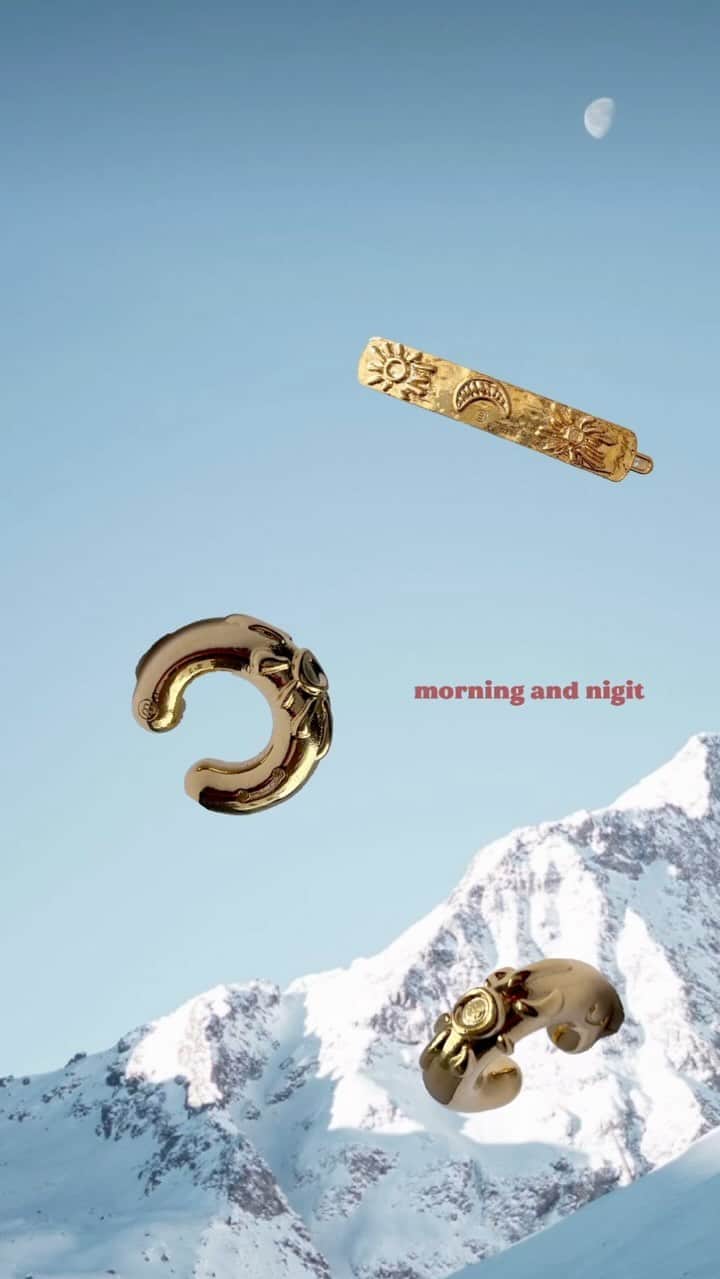 芽朗のインスタグラム：「"morning and night"   毎日の気候や空模様は移り変わるけれど、 朝と夜は決まって訪れる。  その不変的な事実を一つ持っているだけで、 気持ちが軽やかになる時がある。  12/14日の18:00よりweb shopに入荷致します。 12/18日までの販売になります。 数に限りがございます、期間中完売したアイテムの 追加入荷予定はございません。 年内最後の入荷になりますので、気になる方は是非🎄❤️  #mellowfukushima」