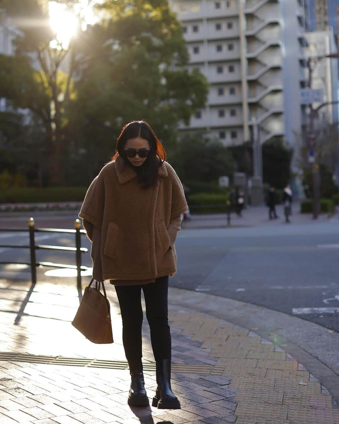 田中幸恵さんのインスタグラム写真 - (田中幸恵Instagram)「____  いちばん自分らしいstyle🧸🖤  outer→ @maxmara  cardigan→ @maxmara  pants→ @blenheim_jp  bag→ @hermes  boots→ @sportmax  #maxmara #blenheim  #hermes  #sportmax  #maxmarateddybear」12月13日 21時12分 - yukie__tanaka