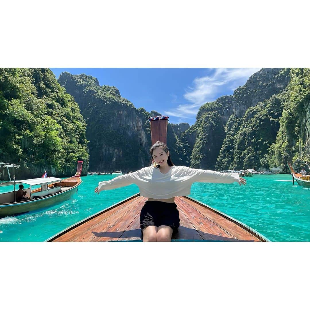 江頭ひなたさんのインスタグラム写真 - (江頭ひなたInstagram)「Phi Phi Island🏝️✨  cloudがいっぱいになりました…写真整理頑張ってます💦年内に年内の写真をUPし終えたい！！！  #ピピ島 #phiphi #phiphiisland #タイ #thailand #タイ旅行」12月13日 21時14分 - hinataeto