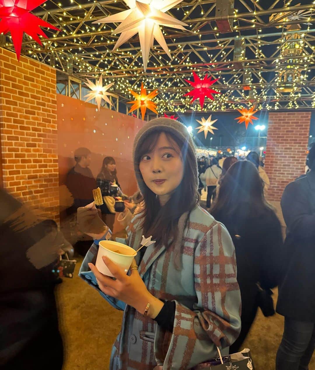 熊江琉唯さんのインスタグラム写真 - (熊江琉唯Instagram)「チュロスすき〜〜😮‍💨冬特に食べたくなる！  #砂糖と油だからそりゃうまいわ #チュロス #クリスマスマーケット #東京クリスマスマーケット」12月13日 21時29分 - ruikumae