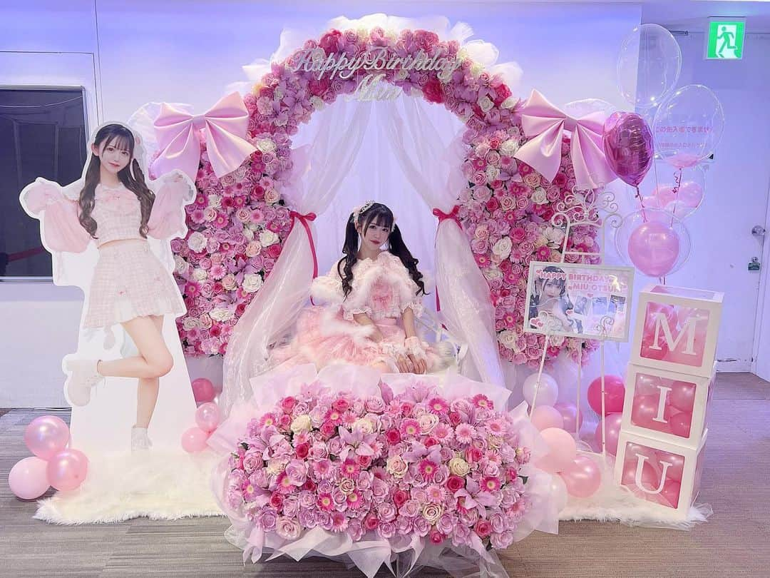 大月美雨のインスタグラム：「世界で一番お姫様ー🎀#アイドル　#アイドル生誕祭」