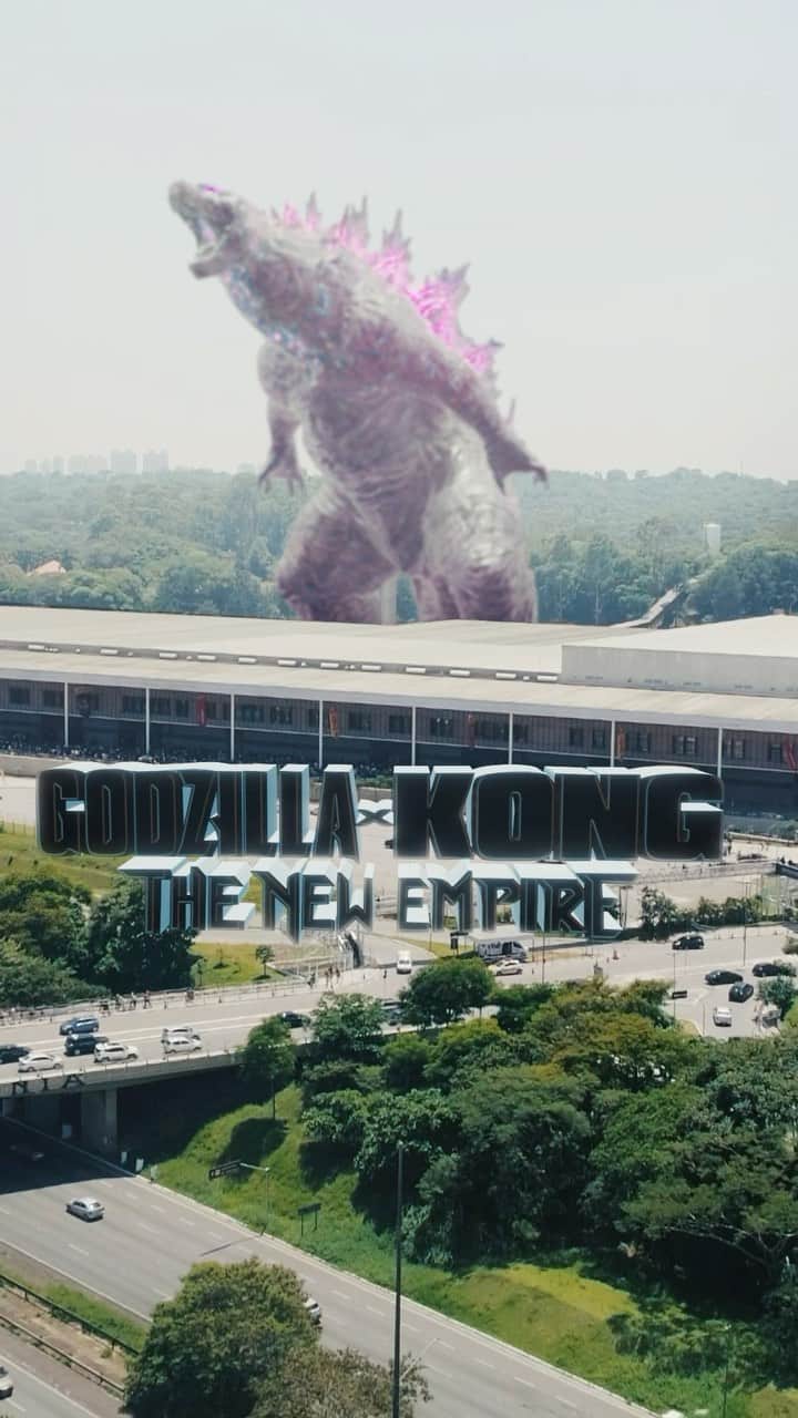 Warner Bros. Picturesのインスタグラム：「Thank you, Brazil! #GodzillaXKong #CCXP23」