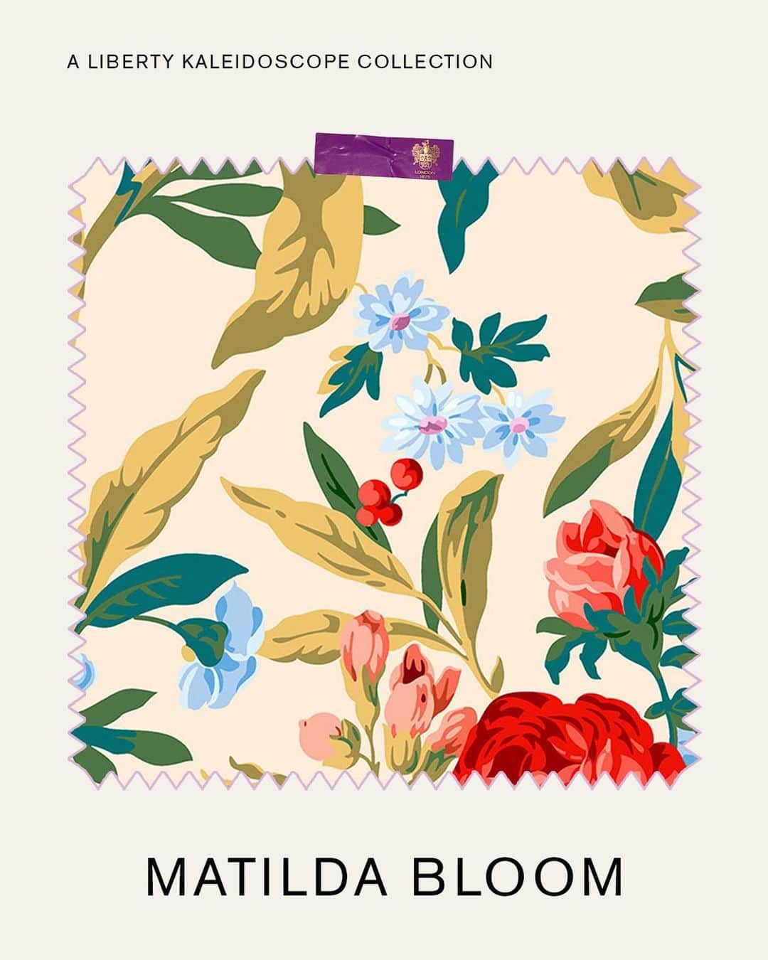 リバティオブロンドンのインスタグラム：「Delve into A #Liberty Kaleidoscope: @libertyfabrics’ SS24 collection 👉 Link in bio.」