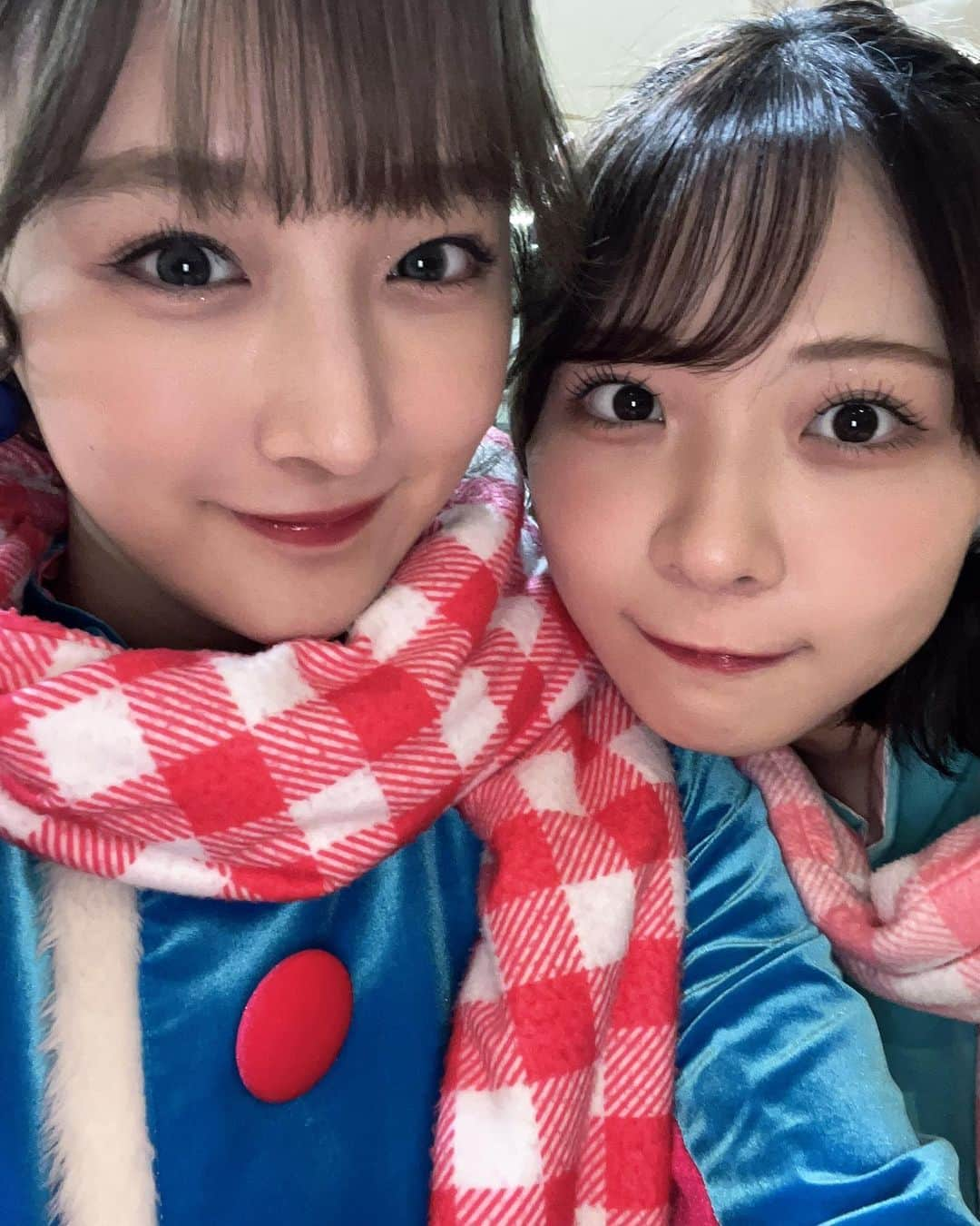 鎌田菜月さんのインスタグラム写真 - (鎌田菜月Instagram)「🎄🛷🦘🎅🏻  衣装いろいろ。メンバーいろいろ。 先取りクリスマスでした❄️  カンガルーのコート衣装は懐かしのCM撮影でもきさせてもらったカラー🩵 ユニット曲の「パジャマドライブ」のパジャマは6期コンのグッズで着ていたパジャマでした。 いろいろとエモ仕様だったんですが、気づいてた人はすごい🫢  #SKE48_TeamLIVE2023 #ske48 #あいどる」12月13日 23時48分 - nacky_k829