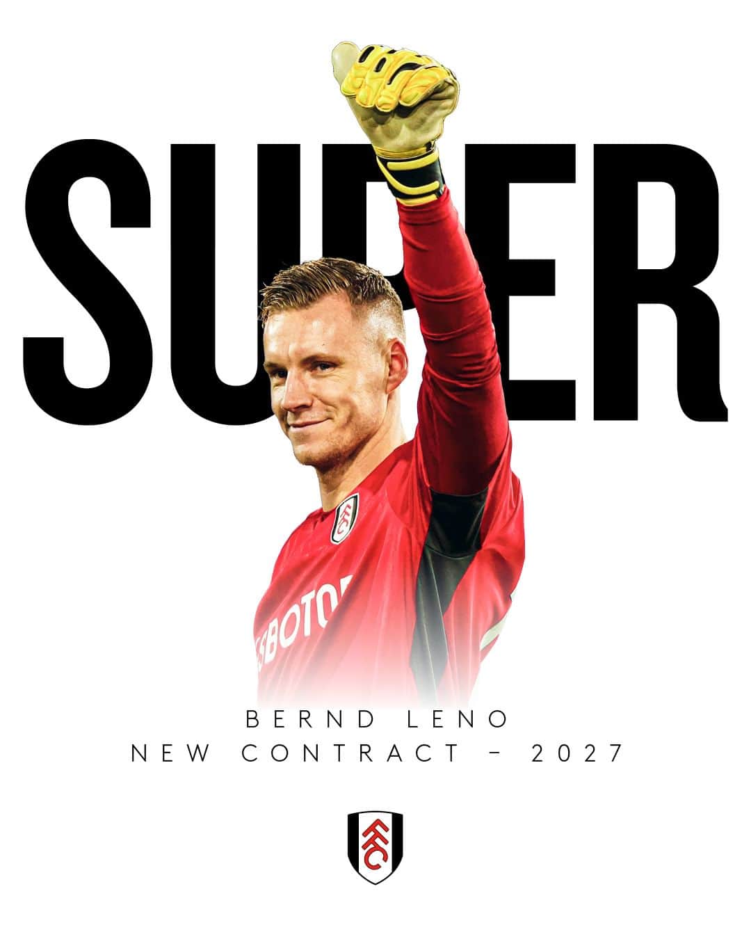 フラムFCのインスタグラム：「We're delighted to announce that Bernd Leno has signed a new contract!」