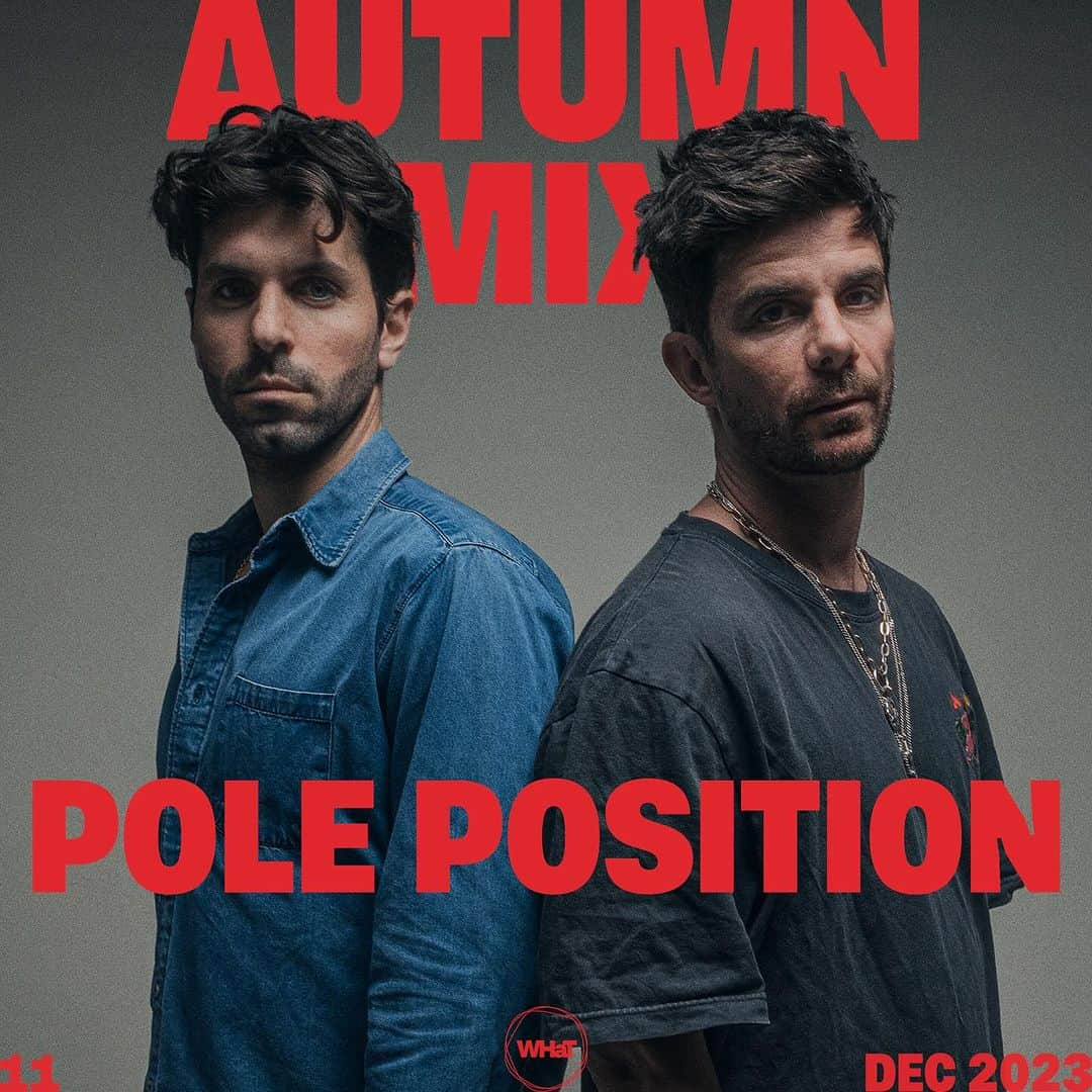 ハイメ・アルグエルスアリのインスタグラム：「#11 POLE POSITION - AUTUMN MIX @ WHaT MAGAZINE  @poleposition_ofc se han convertido sin duda en uno de los dúos que más ruido están haciendo en el panorama nacional con su increíble sonido y estilo. Tras el reciente éxito de su EP ‘Invaders’ tenían que estar en WHaT Magazine.  Ya disponible en nuestro Soundcloud y whatmagazine.es  #autumnmix #poleposition #whatcast #what #magazine」