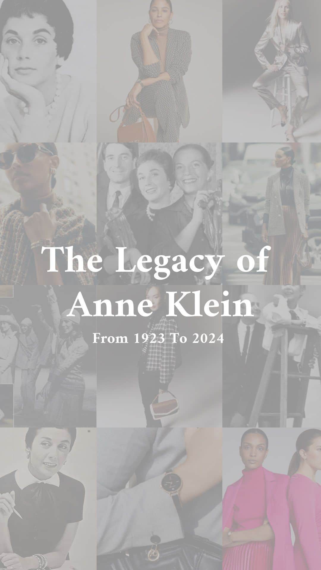 アンクラインのインスタグラム：「Motivational Monday 🤍 We can all take inspiration from Anne Klein, who fought to make her way in the fashion world. You can do anything you set your mind to! All it takes is passion, determination, and confidence!   Shop our Clearance Sale now, and get an extra 15% off! This week only!  Want to save even more? Become an #AnneInsider. Visit our site to join our Insider’s Club!」