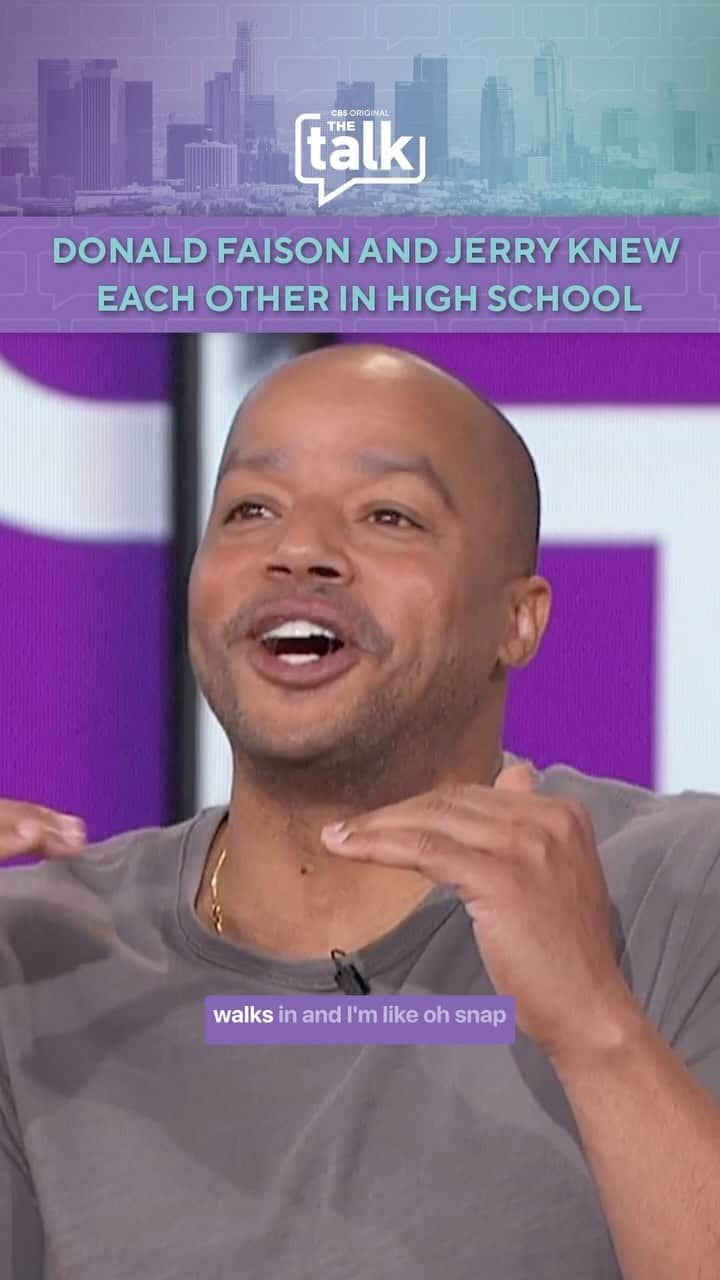 ドナルド・フェイソンのインスタグラム：「Proof that @mrjerryoc has not changed since he was in high school 😂 #storytime #donaldfaison #comedy」