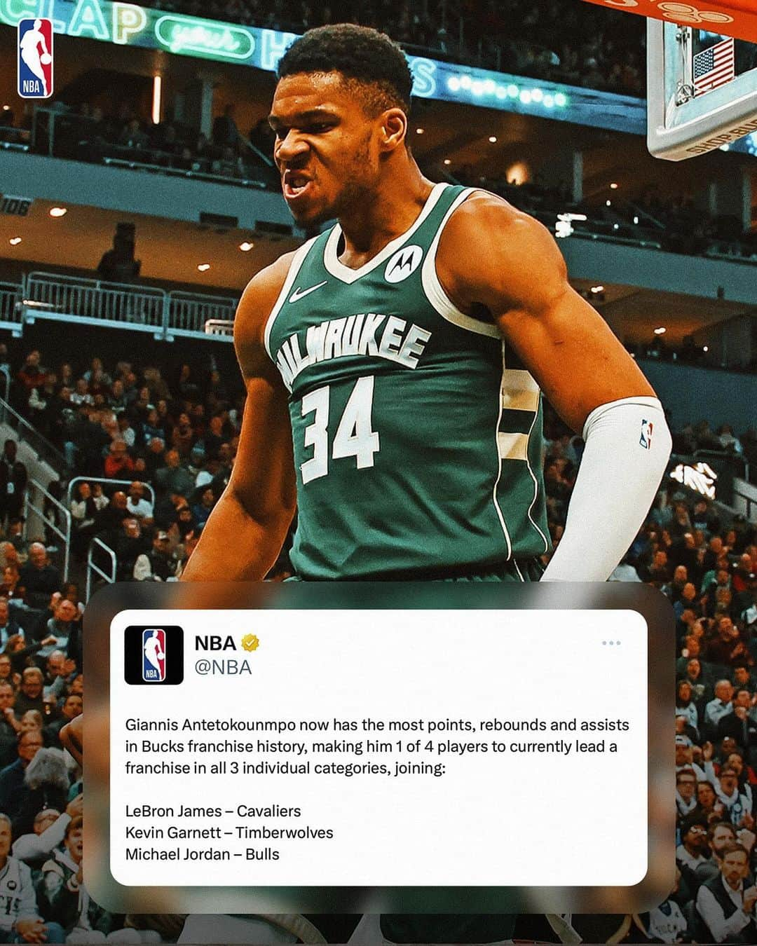 NBAのインスタグラム