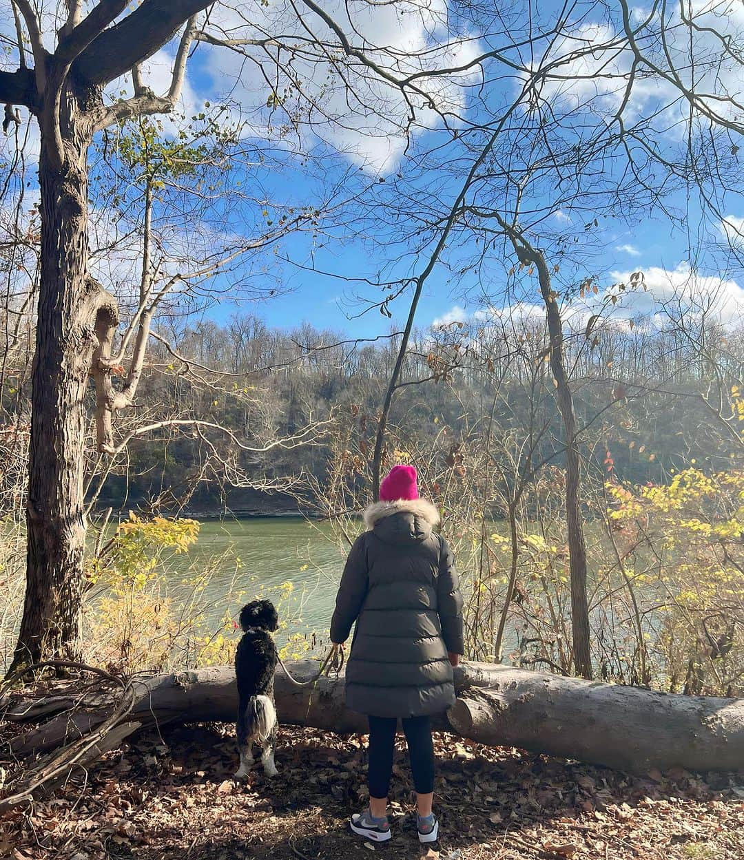 アンナ・キャンプさんのインスタグラム写真 - (アンナ・キャンプInstagram)「What a gorgeous day in Music City with my fur babies. Thanks @prana for the jacket to keep me cozy and @silkybeats for the happy hike 💘」12月19日 6時22分 - therealannacamp